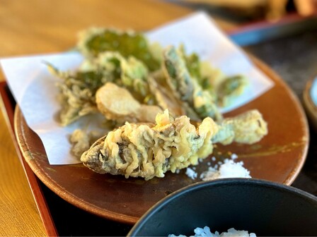 天ぷら定食の画像